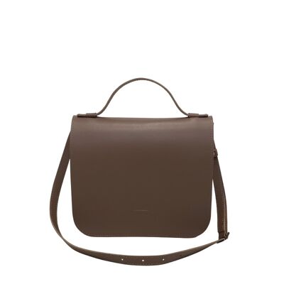 Handbag “Heath” – creamy/creamy texturised