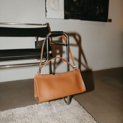 Handbag “Nasturtium” – brown