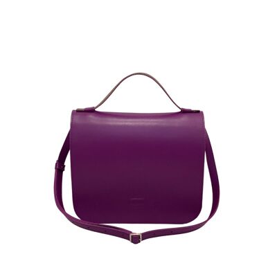 Handbag “Heath” – nude/purple
