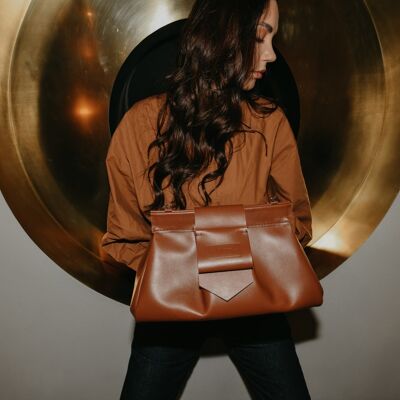 Handbag “Artichoke” – brown