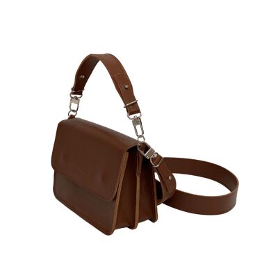 Handbag “Eucalyptus” – brown