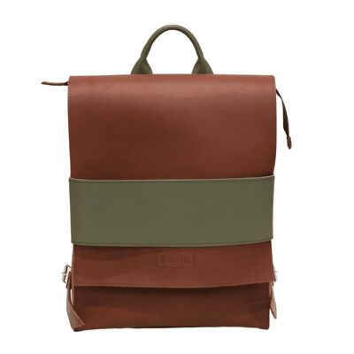 Backpack “Bilberry” – brown/green