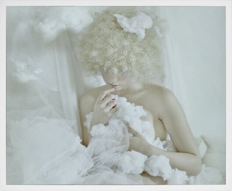 J'ai Senti Le Vide Gerahmte bedruckte Leinwand - Klein