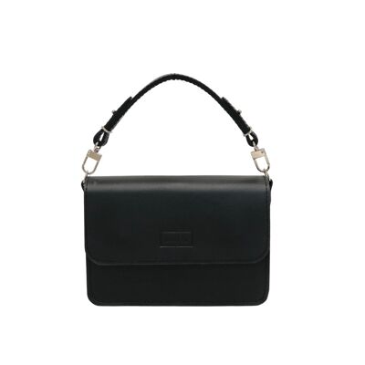 Handbag “Eucalyptus” – black