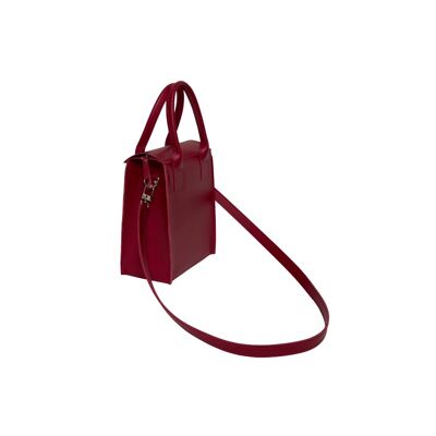 Handbag “Chocolate” mini – cherry