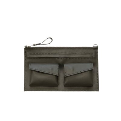 Cross body bag “Poppy” – grey