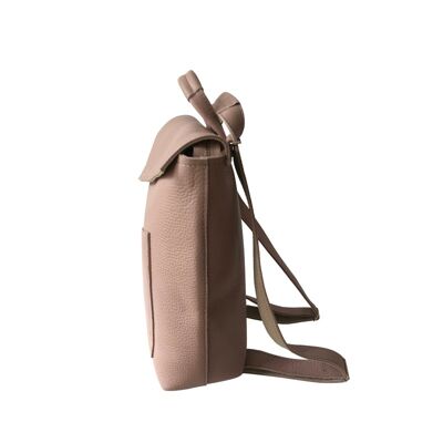 Backpack “Cardamom” – pink texturised