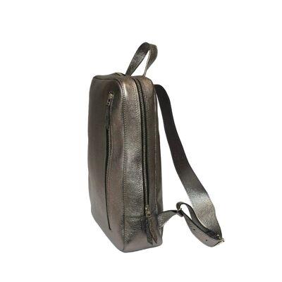 Backpack “Marjoram” – darker silver