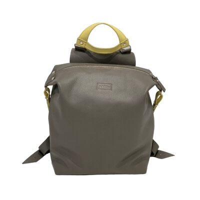 Backpack “Agave” – grey/yellow details