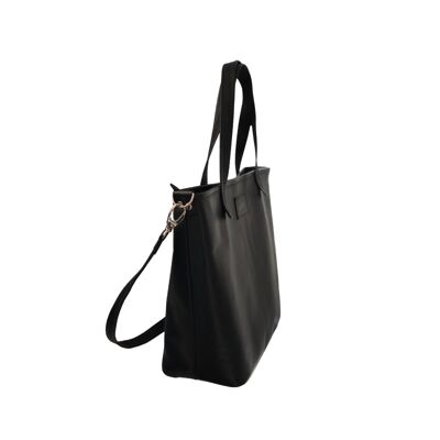 Handbag “Grapefruit” – black