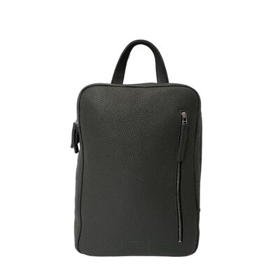 Backpack “Marjoram” – grey texturised
