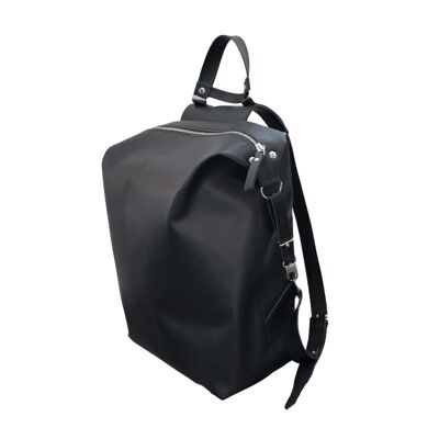 Backpack “Agave” for men – smooth black