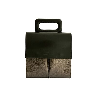 Handbag “Fennel” – black/golden