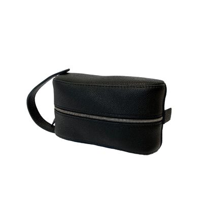 Cosmetic bag “Salteksnis” – black texturised