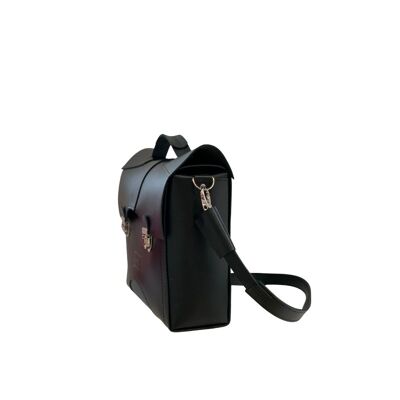 Handbag “Tarragon” square – black