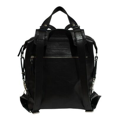 Backpack “Agave” – smooth black