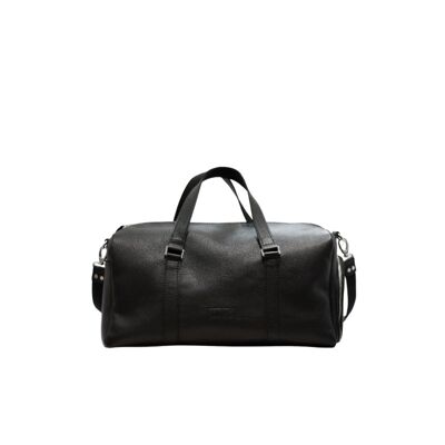 Travel bag for men ”Juniper” – black texturised