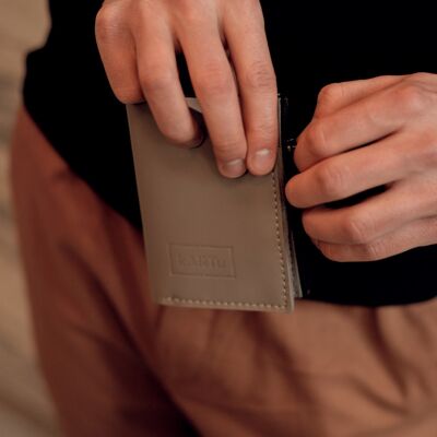 Wallet for men ”Rosemary” – grey