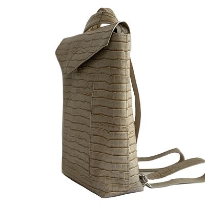 Backpack “Cardamom” – sandy reptile