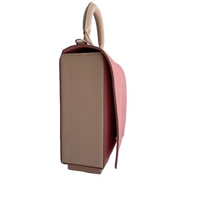Handbag “Mint” – pink/soft pink