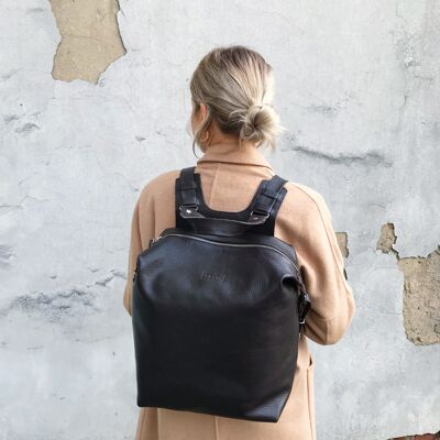 Backpack “Agave” – dark brown