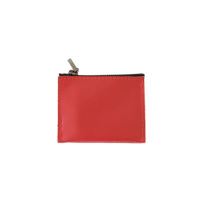 Card/coin case “Thyme” – red
