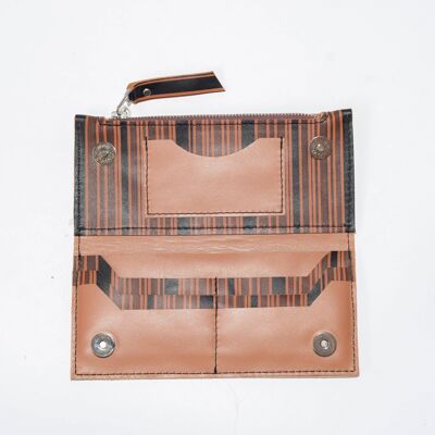 Wallet “Quickthorn” – brown striped