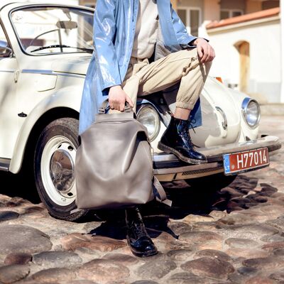 Backpack “Agave” for men – grey