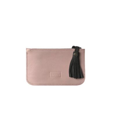 Cosmetic pouch “Thyme” – rose/dark grey