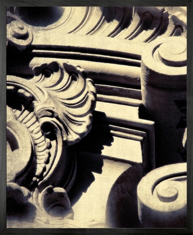 Epitome 5 Tela stampata con cornice -Medium