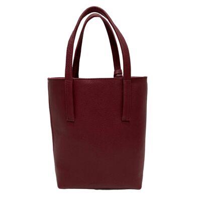 Tote bag “Coffee bean” – cherry red