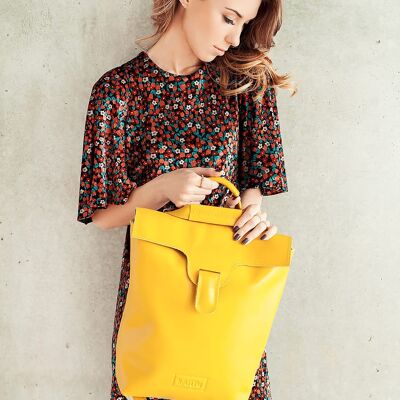 Backpack “Lucerne” – bright yellow