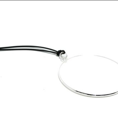 Magnifier Necklace Rubber Cord