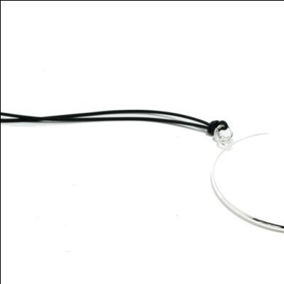 Magnifier Necklace Rubber Cord