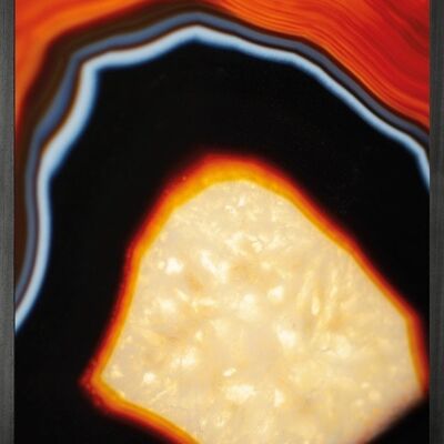 Geode 7 Framed Printed canvas - Mini