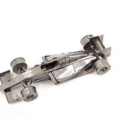 Building kit Miniature Formula 1 race car metal