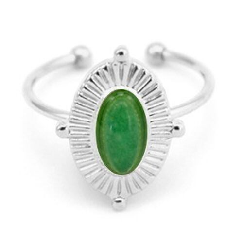 Bague Safina - Aventurine (verte)