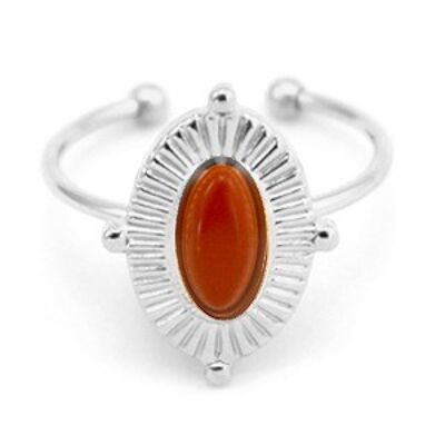 Safina Ring - Roter Jaspis