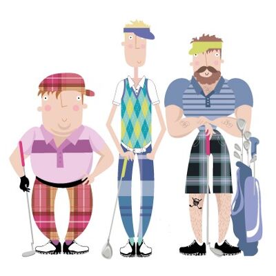 H167 Golfers
