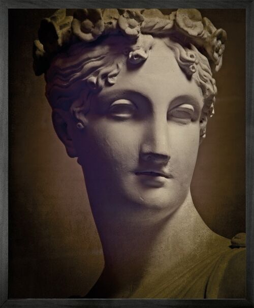 Statuesque 1 Framed Printed canvas - Mini