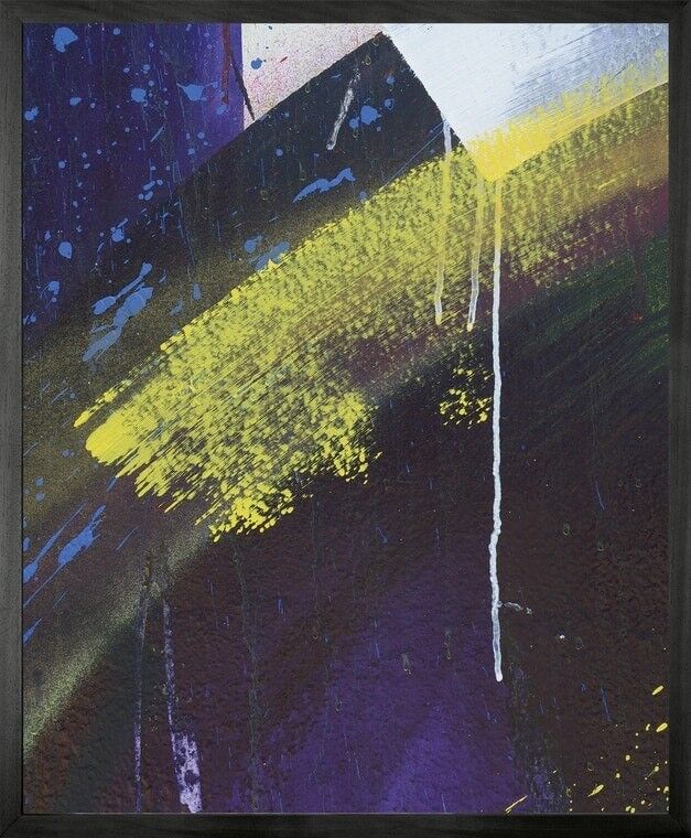 GRAFFITI 2 Tela stampata con cornice - Grande