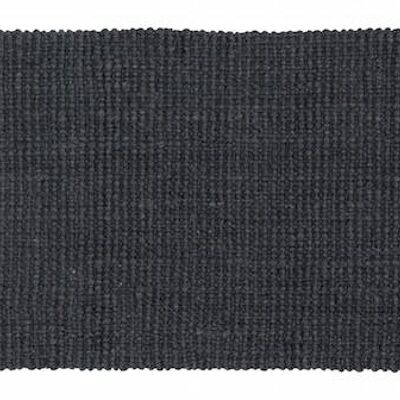 Doormat Jute dark blue