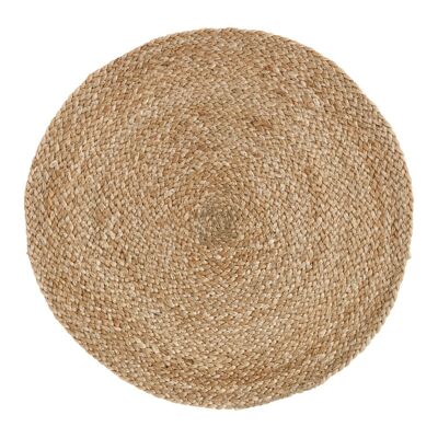 Placemat Braided round natural