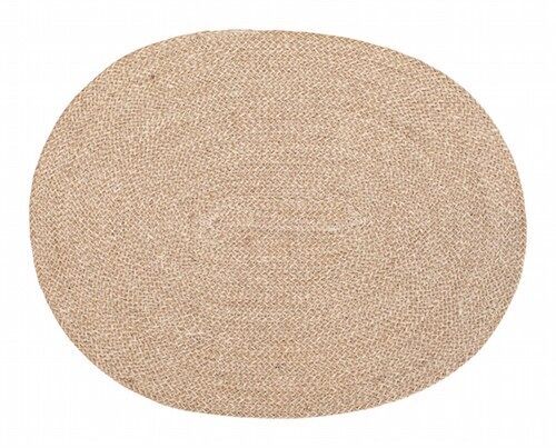 Placemat Ella ovaal beige