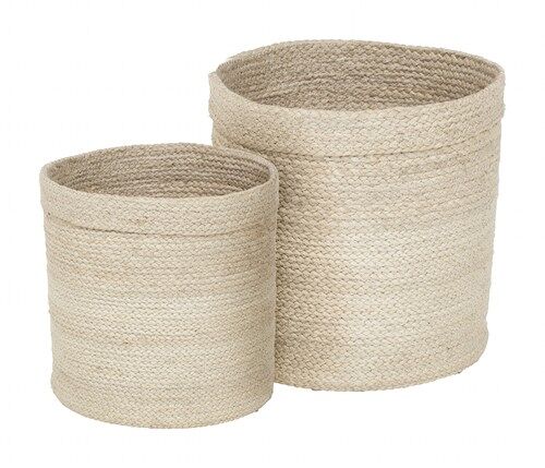 Mand Jute wit s/2