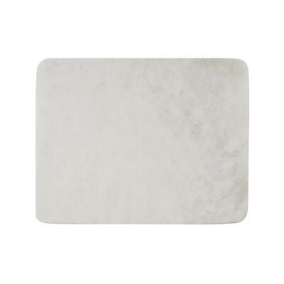 Cutting board Marble S white
