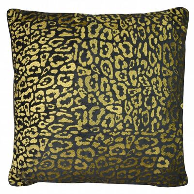 Cushion Leopard gold