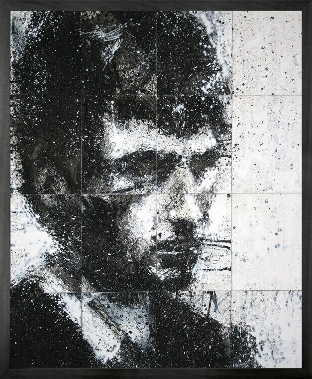 Testa di Mike 5 Tela stampata con cornice - Grande