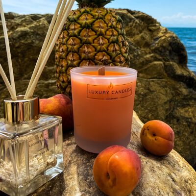 PEACH, APRICOT & PINEAPPLE CANDLE