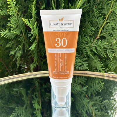 Protector Solar Tacto Seda SPF30 | protector solar facial